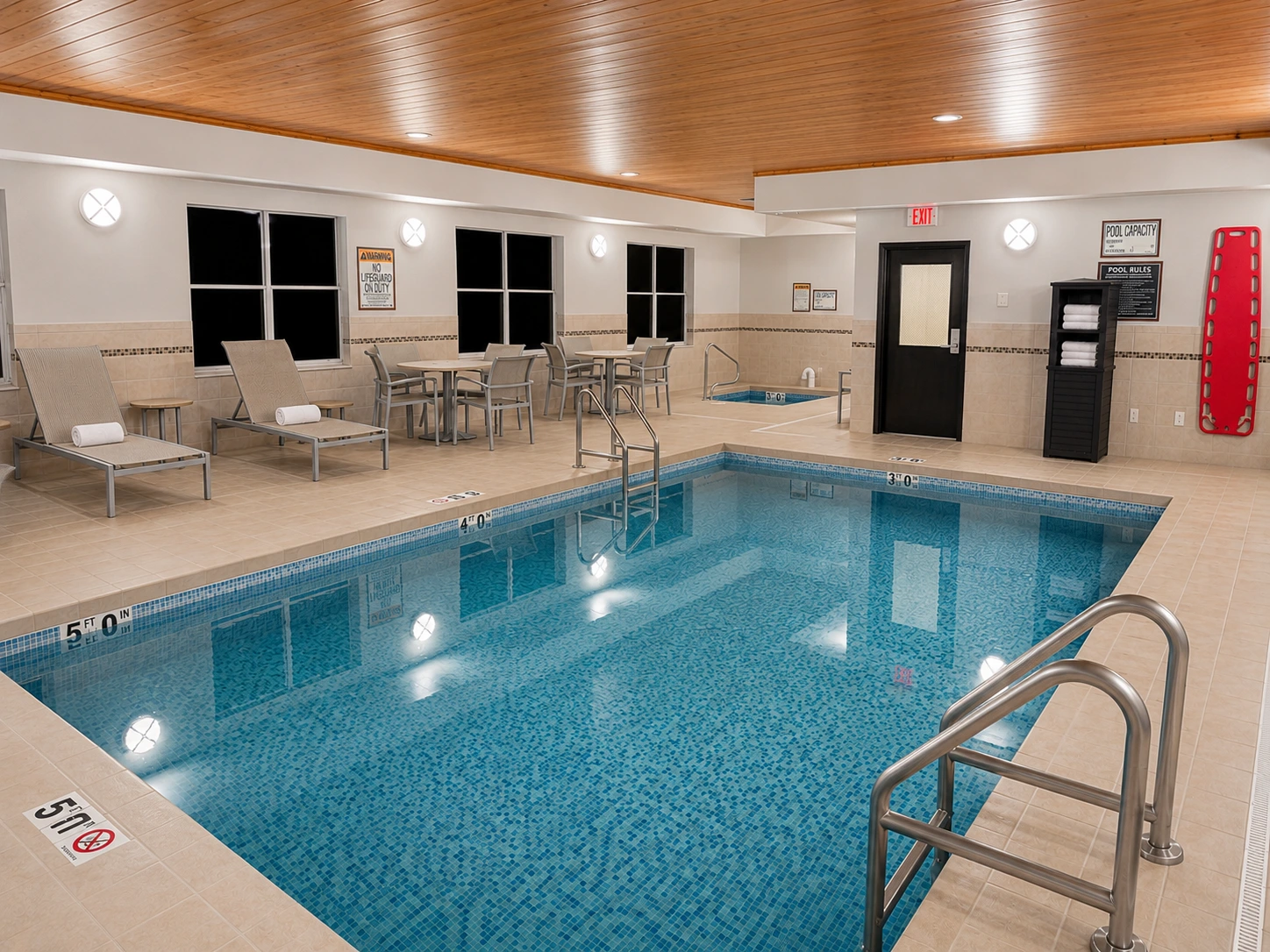 Indoor Pool & Hot Tub